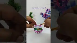 Matka/Mataki decoration idea || pongal || Diwali decoration craft || Dahi handi decoration 