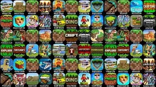 Craft 3D,Minecraft,Block Blastt TNT,Village Life Craft,PickCrarfter,PrehistoricCraft,Craft and Merge