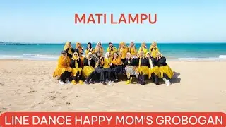 Mati Lampu 2025 linedance Choreo Fenty Herlinansyah,Maya Puspita & Lis Demo by LineDance HappyMom's 