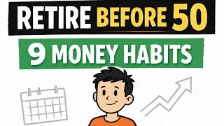 The 9 Money Habits Shared by People Who Retire Before 50. #MoneyHabits #EarlyRetirement
