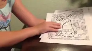 Shopkins coloring page