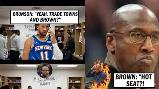 BRUNSON CALL TEAM MEETING , TRADE RUMORS KNICKS WANT RANDLE BACK?