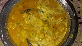 छत्तीसगढ़ स्पेशल डुबकी कढ़ी रेसिपी जो रोटी चावल के साथ खाना अच्छा लगे | #viral video #dupki kadhi |