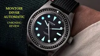 Montoir Diver Automatic Watch | Review Valjoux Relogios