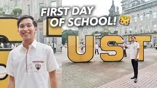 First Day of School in UST! (College Edition) | Maverick Del Mundo