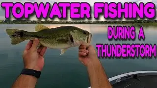 My GOTO TOPWATER LURE During and After The RAIN