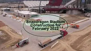 snapdragon stadium Construction