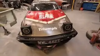 Triumph TR7V8 Rally Car Body Repairs