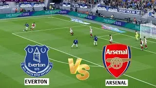🔴 EVERTON VS ARSENAL| English Premier League 2025 | PES 21 Simulation