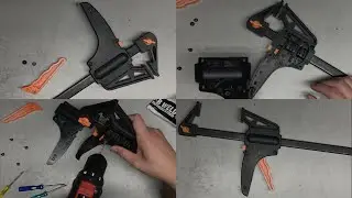 Plastic Ratcheting Bar Clamp Spreader Trigger Repair Reinforcement Reinforce Unbreakable