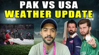 Pakistan vs USA Weather Update | Rain Threat or Full Match?