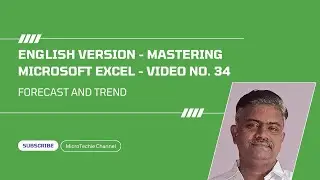English Version &ndash; Video #34 - Mastering Excel: The Ultimate Guide | FORECAST.LINEAR and TREND