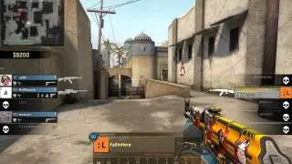 CSGO: ESEA clutch ace (epic commentary)