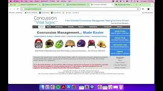 How to take Baseline Concussion Test