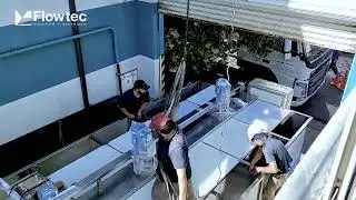 Preparador de pol&iacute;mero - Poliflow Flowtec