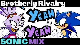 RUSH - BROTHERLY RIVALRY (SONIC MIX) (Friday Night Funkin' Mods)