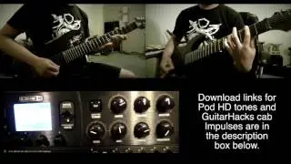 Line 6 Pod HD Pro + GuitarHacks Cab Impulses