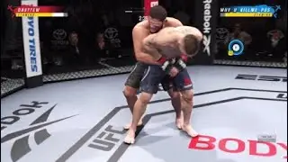 The basics of agresively wrestling in ufc4