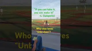 A quote from Louie Zamperini
