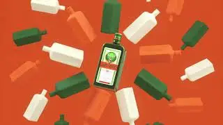 Beer Bottle 3D animation With product video ad +91 9871 556009