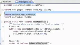 Android Application Development Tutorial - 131 - Displaying the MapView