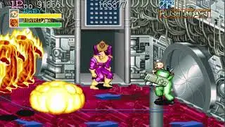 Captain Commando: Stage 7: Underground Base playing as Baby (Arcade) [FREE GAMEPLAY]