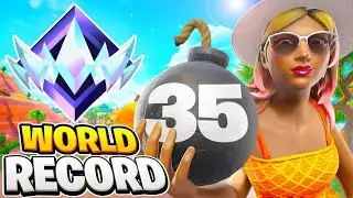 35 KILL WIN IN UNREAL SOLO RELOAD RANKED (World Record)