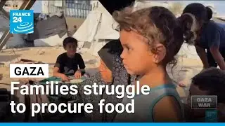 Gaza: families struggle to procure food as the humanitarian disaster worsens &bull; FRANCE 24 English