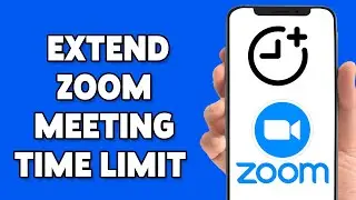 How To Extend Zoom Meeting Time Limit 2023 | Increase Zoom Meeting More Than 40 Minutes | Zoom App