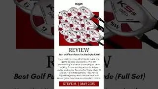 Game-changer for senior golfers! 🏌️&zwj;♂️⛳️Majek K5 Hybrid Set Senior Customer Review