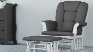Storkcraft Tuscany Custom Glider and Ottoman with Free Lumbar Pillow Review