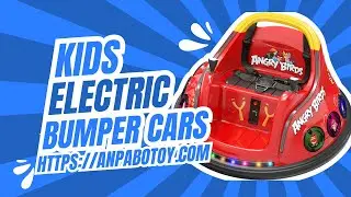 Kids Go Wild! ANPABO 360&deg; Spin Bumper Car Review &mdash; Rainbow Lights, 3 Speeds & Full RC Control!