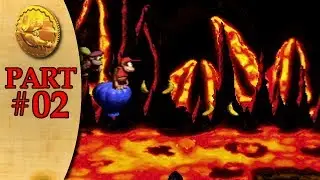 Let's Play Donkey Kong Country 2 Part 2: Crocodile Cauldron