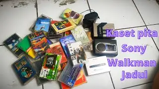 Berburu kaset pita. Sony walkman jadul