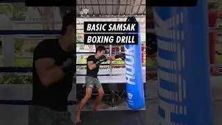 Basic Samsak Boxing Drill. - Hook Fight Gear