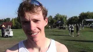 Jacob White 5th and Ryker Holtzen 7th of Wyoming Men's 8K at Mountain West Conference Championships