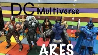 DC Comics Multiverse Wonder Woman  ARES Collect & Connect action figure toy review