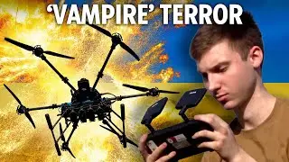 Ukraine's deadly Vampire drone unit unleashes hell on Putin's troops