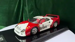 ScaleMini 1/18 F40 Marlbore Livery
