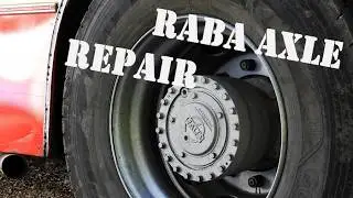 Skoda 15 TR RABA axle oil leak fix