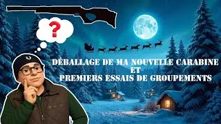 Unboxing NOUVELLE Carabine à Air Comprimé 4.5 + Premiers Tests de Groupement ! 🔥