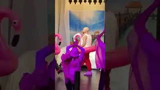 Розовый фламинго🔥 #dance #pink #abba #фламинго #театр