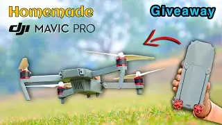 How To Make A Homemade Dji Mavic Pro Drone | Drone Giveaway