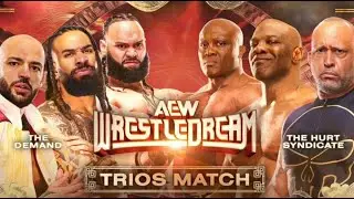 The Hurt Syndicate vs The Demand AEW WrestleDream 18/10/25 ESPA&Ntilde;OL