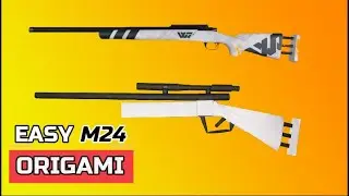 M24 ORIGAMI GUN // EASY ORIGAMI // CLASSIC CRAFT //#ORIGAMI