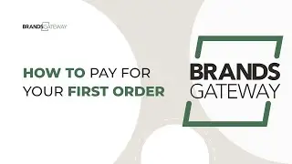 How to Pay for Your First Order