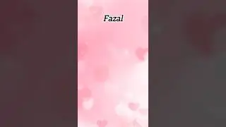 Fazal name meaning#Fazal#shorts#viral#trending#name #meaning #islamic#muslim #boy