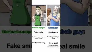 Starbucks employee vs kebab guy