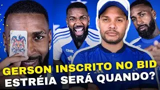 O CORINGA T&Aacute; NO BID !!! GERSON PODER&Aacute; FAZER A SUA ESTR&Eacute;IA PELO CRUZEIRO.