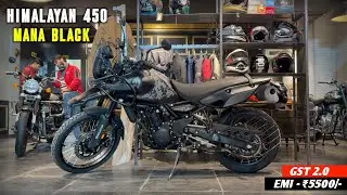 Royal Enfield Himalayan 450 Mana Black Review | GST 2.0 - On Road Price 😱